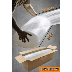 1x50 M Pat Pat Balonlu Ambalaj Patpat Naylon 50