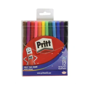 Keçeli Kalem 12 Renk