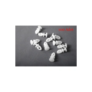 Geçmeli Perde Ruleti A Kalite Perde Halkası 100 Adet Perde Rulet