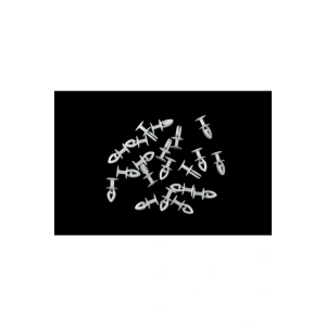 Perde Düğmesi Geçmeli Plastik Rulet 100 Adet