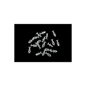 Geçmeli Perde Korniş Düğmesi 100 Adet Kancalı Perde Rayı Düğmesi