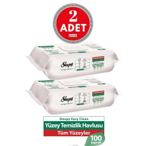 Easy Clean Yüzey Temizlik Havlusu 100 Lü X 2 Adet