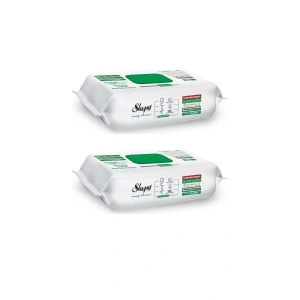 - YÜZEY TEMIZLİK HAVLUSU EASY CLEAN BEYAZ SABUN 100LÜ - 2 PAKET