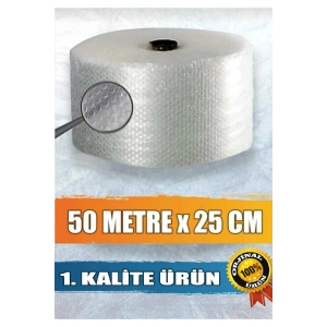 Özel Ebat 1. Kalite 25 Cm X 50 Metre Balonlu Naylon Patpat Kalın Havalı Naylon Pat Pat Pıt Pıt