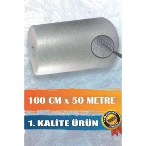 Balonlu Naylon 100cm X 50 Metre 1. Kalite Kalın Havalı Naylon Balonlu Naylon Pat Pat Pıt Pıt