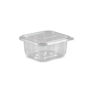 Plastik Sızdırmaz Kap Kapaklı Şeffaf Kase 500 Gr Cc 50 Adet