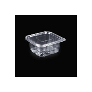 KULLAN AT TEK KULLANIMLIK 50 ADET 500 GR-CC PLASTİK SIZDIRMAZ KAPAKLI KAP KASE SAKLAMA 500 GR CC