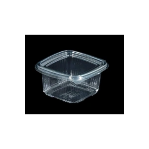 Plastik Sızdırmaz Kap Gıda Kabı 100 Adet 500 Gr Düz Kapak