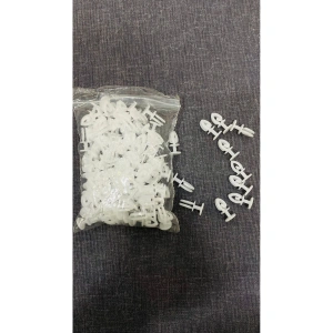 Geçmeli Tül ve Perde Düğmesi Korniş Halkası (100 Adet) Dikilebilir