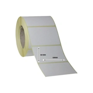 58x40 Termal Terazi Etiketi