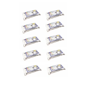 5 Kg Beyaz Seramik Kil 500 Gramlık 10 Paket