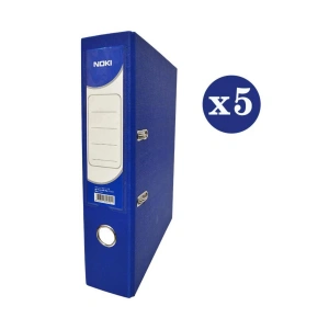 Klasör Plastik Çıtalı Geniş Mavi 5’li
