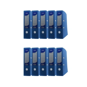 Geniş Plastik Klasör (56411-110) Açık Mavi 10 Lu Paket