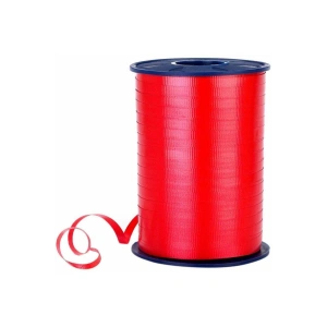 Kırmızı Düz Şerit Rafya 200 M 8 Mm 1 Adet