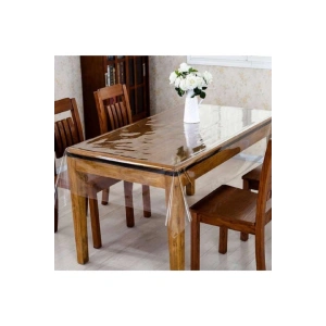 Şeffaf Pvc Ince Masa Örtüsü Koruyucu 0,15mm Kalınlık