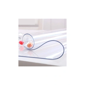 Cam Muşamba Pvc Kalın Masa Örtüsü  1 5 mm 70×70