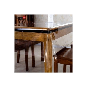 Şeffaf Pvc 0.18 Mm ince Masa Örtüsü Koruyucu