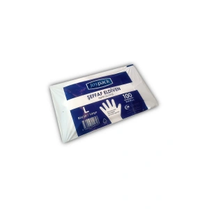 Şeffaf Gıda Poşet Eldiven 100lü X 100 Pakette 10000 Adet