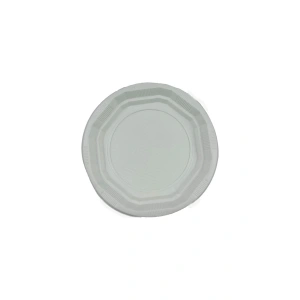 Tabak Plastik Oval Beyaz 50li 17 Cm