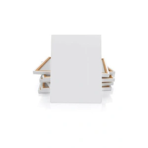 Pamuk Öğrenci Işi Kampanyalı Yandan Zımbalı Tuval 35x50 Cm Resim Tuvali - 1 Adet - Boş Tuval