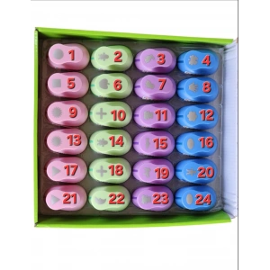 Şekilli Orta Boy Delgeç Desenli Delgeç ( 1 ADET FİYATIDIR)