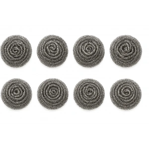 8 Adet Bulaşık Teli Pratik ve Kolay Ovma Teli Ekonomik Top tel Sürtme Teli