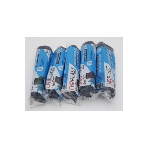 80x110 cm Jumbo Siyah Çöp Poşeti Siyah Naylon Torba