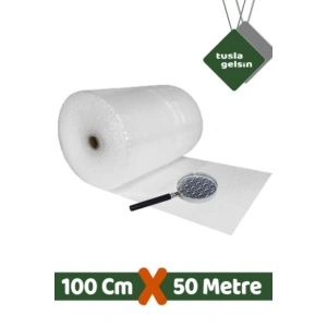 A Kalite Balonlu Eşya Koruma Naylon Patpat 100cmx 50 M Pat Pat - Ambalaj Pıtpıt 50 m2 30gr - 100 x 5