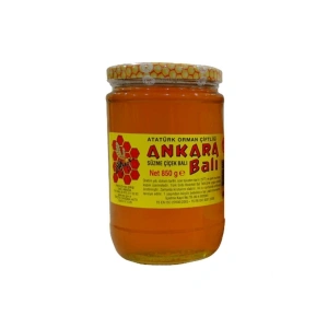 Atatürk Orman Çiftliği Ankara Balı 850gr Süzme Çiçek Bal Aoç Bal