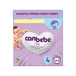 Bebek Bezi Beden:4 (7-14kg) Maxi 304 Adet Avantaj Süper Fırsat Pk