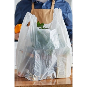 Büyük Boy Beyaz Atlet Market Alışveriş Çöp Poşeti Hışır Poşet 2kg Plastik Torba Büyük