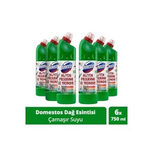 Çamaşır Suyu Dağ Esintisi 750ml 6 Adet