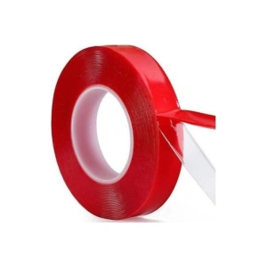 Çift Taraflı Silikonlu Şeffaf Bant 10mm X 2msu Geçirmez Süper Güçlü Montaj Band Akrilik