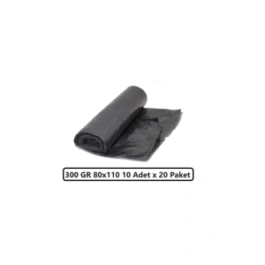 Çöp Torbası Poşeti 300 gr Rulo 80x110 (10 ADET X 20 PAKET)