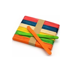 Dil Çubuğu Renkli Dondurma Çubuğu 50li