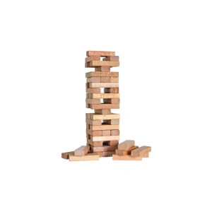 Doğal Ahşap Denge Oyunu Kule Oyunu 54 Parça Jenga