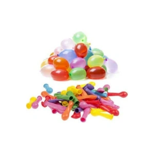 SU BALONUKarışık Renk 10 Adet Renkli SU BALONU Parti Doğum Günü Organizasyon Eğlence