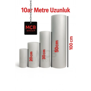 Ebatlı Balonlu Naylon 20+30+50+100 Cm x Toplamda 40 Metre Pat Pat Naylon Ambalaj Paketleme Naylonu