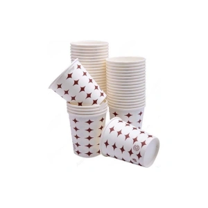 Ecocup Hazır Desen Karton Bardak 205 Gr 7 Oz 100lü