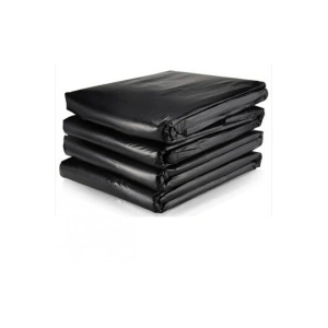 Endüstriyel Jumbo Boy Dökme Çöp Torbası - 80 X 100 Cm. - 250 Mikron - Kalın - 20 Kg. - Siyah - Torba