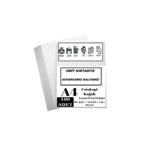 Ezg A4 Fotokopi Kağıdı 100lü Paket