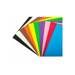 Fon Kartonu 10 Renk Karışık 50x70 Rulo