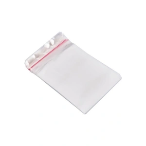 Jelatin Bantlı Şeffaf Yapışkanlı Poşet 35*45 10lu