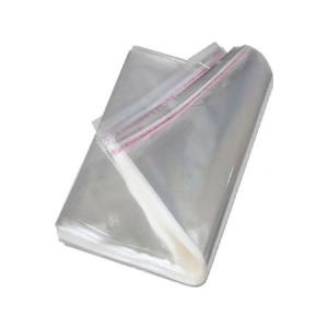 Jelatin Bantlı Yapışkanlı Naylon Poşet 100lü 35 X 50 5