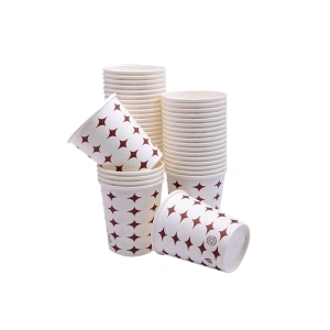 Karton Bardak Desenli 7 Oz (100 LÜ PAKET)