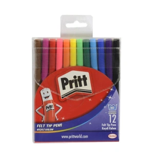 Keçeli Kalem Yıkanabilir Boya 12li