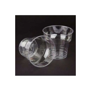 Kristal Mika Şeffaf Plastik Bardak 25 Adet