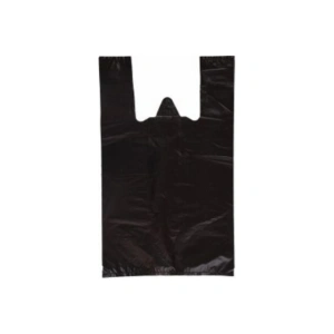 Küçük Boy Siyah Ekonomik Atlet Poşet 25x42 1 kg