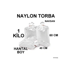 Naylon Torba 40x60 Cm Bakkaliye Torbası 1 Kilo