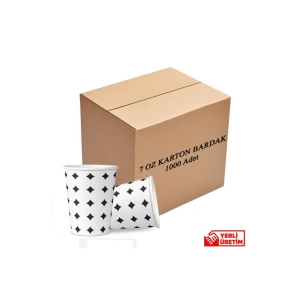 Nets Cup Karton Bardak 6.5 Oz 1 Koli 1000 Adet